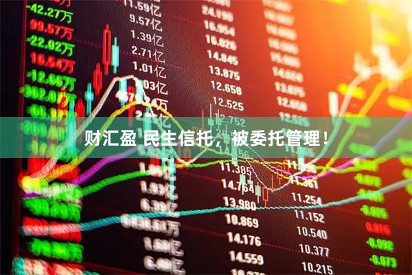 财汇盈 民生信托，被委托管理！