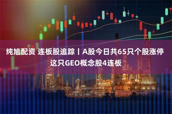 纯旭配资 连板股追踪丨A股今日共65只个股涨停 这只GEO概念股4连板